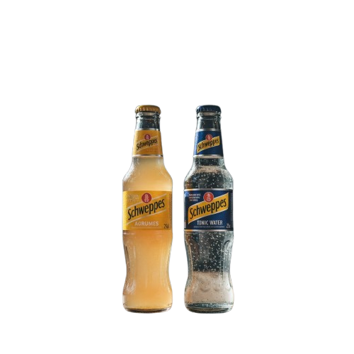 SCHWEPPES AGRUME, SCHWEPPES TONIC (25cl)